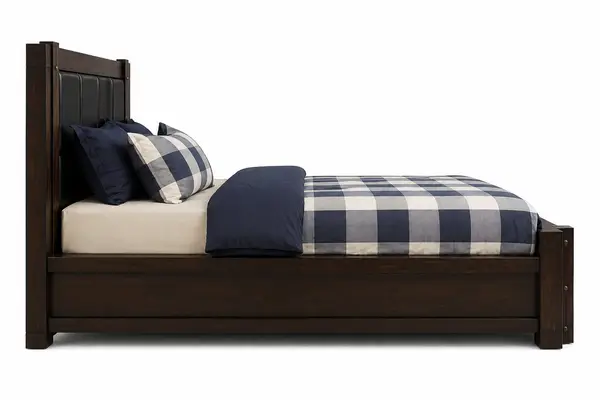 Cracas Mahogany King Bed - Image 3