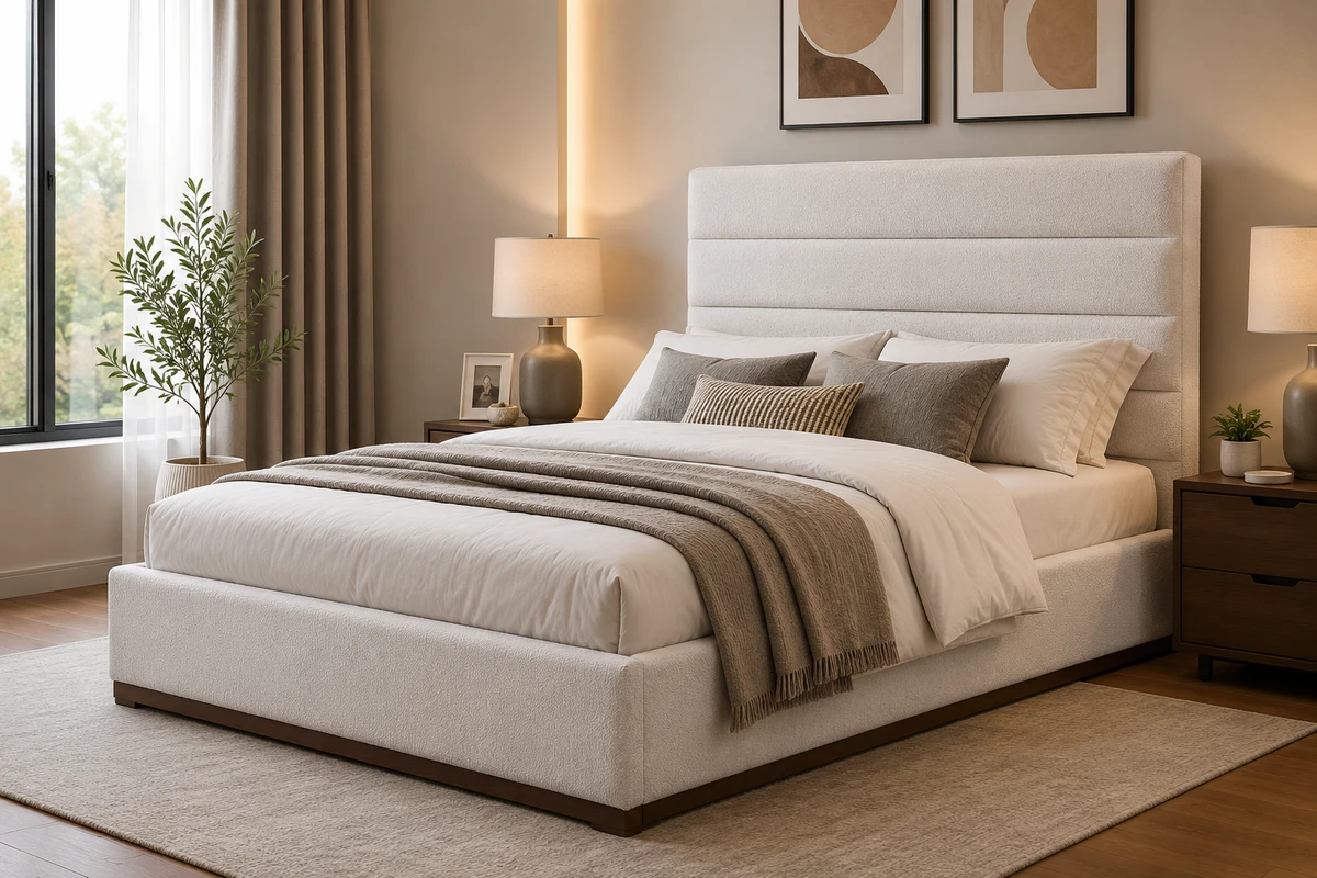 Welltern Upholstered King Bed