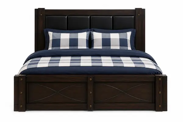 Cracas Mahogany King Bed - Image 2